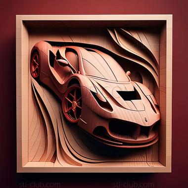 3D мадэль Ferrari FXX (STL)
